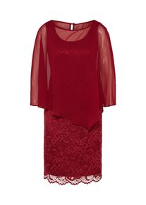 Vera Mont, Damen Cocktailkleid, Rubinrot