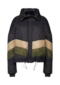 Review, Damen Jacke 'CROPPED RAPPER', Grau / Mischfarben