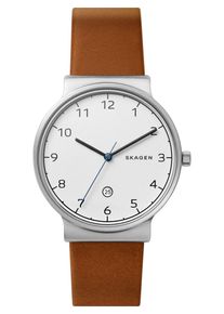 Skagen, Herren Uhr 'SKW6433', Braun / Silber