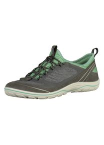 Ecco, Damen Sneaker, Grau / Hellgr&uuml;n