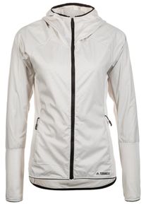 adidas Performance, Damen Fleecejacke 'Terrex Skyclimb', Schwarz / Wei&szlig;