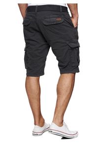 INDICODE JEANS, Herren Cargohosen 'Monroe Cargo ZA', Basaltgrau