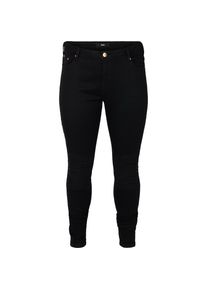 ZIZZI, Damen Jeans 'Amy', Black Denim
