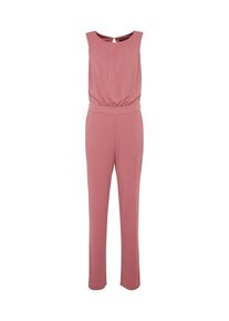 Esprit Collection, Damen Jersey Jumpsuit, Altrosa