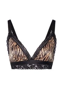 Vila, Damen BH 'VIZEBRA', Sand / Schwarz