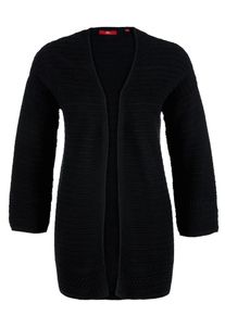 s.Oliver RED LABEL, Damen Cardigan, Schwarz