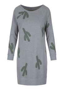 Lingadore, Damen Kleid, Graumeliert / Grasgrün