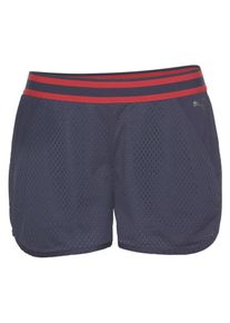 Puma, Damen Shorts 'A.C.E.', Navy / Hellrot