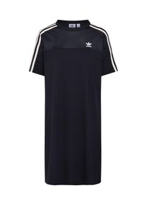 adidas originals, Damen Kleid 'TEE DRESS', Schwarz / Weiß