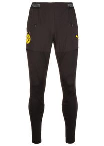 Puma, Herren Trainingshose 'Borussia Dortmund Stadium Pro', Gelb / Schwarz