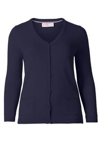 sheego Casual, Damen Cardigan, Marine