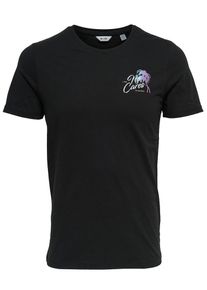 Only & Sons Only & Sons, Herren T-Shirt, Mischfarben / Schwarz