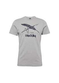 Iriedaily, Herren Print Shirt, Graumeliert