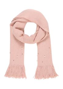 Pieces, Damen Strickschal mit Perlenbesatz 'PCFATULA', Rosa