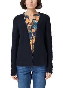 s.Oliver RED LABEL, Damen Strickjacke, Navy
