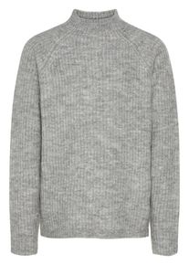 name it, M&auml;dchen Pullover, Graumeliert