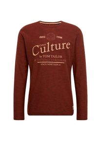 Tom Tailor, Herren Shirt, Orange / Rot