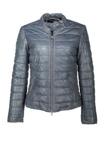 Maze, Damen Lederjacke 'Springfield', Silbergrau