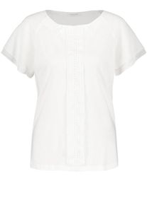 Gerry Weber, Damen T-Shirt, Wei&szlig;meliert