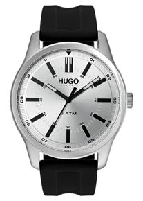 Hugo, Herren Uhr '1530079', Schwarz / Silber