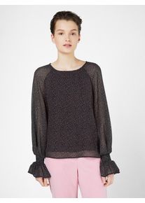 minimum, Damen Bluse 'Rosalinde Blouses', Navy / Rosa