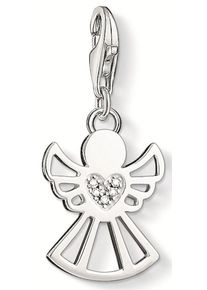 Thomas Sabo, Damen Charm-Einhänger 'Engel, DC0029-725-14', Silber / Weiß