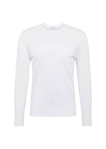 Filippa K, Herren Shirt 'M. Mercerised Long Sleeve Tee', Weiß