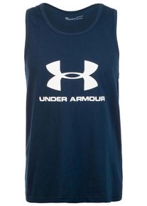 Under Armour, Herren Trainingstank, Marine / Weiß