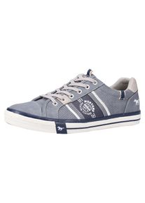 Mustang, Herren Sneaker, Rauchblau / Wei&szlig;