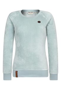 Naketano, Damen Sweatshirt 'Mackin da Hoes', Pastellblau