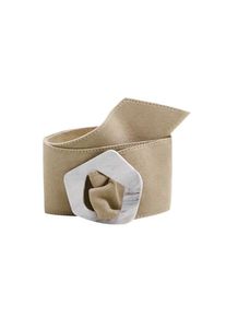 Mango, Damen G&uuml;rtel 'Miracle', Sand / Wei&szlig;