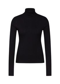 Noisy may, Damen Pullover 'NMVICKI L/S HIGH NECK KNIT', Schwarz
