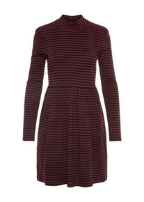 Véro Moda VERO MODA, Damen Kleid, Weinrot / Schwarz