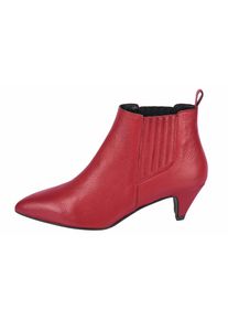 Heine, Damen Stiefelette, Rot