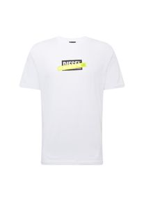 Diesel, Herren Shirt 'T-JUST-DIE HEMD', Schwarz / Weiß