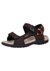 Geox, Herren Sandalen, Braun / Orange