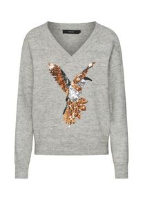 Véro Moda VERO MODA, Damen Pullover, Hellgrau