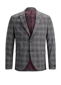 Jack & Jones JACK & JONES, Herren Karierter Blazer, Grau