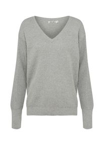 Garcia, Damen Pullover, Grau