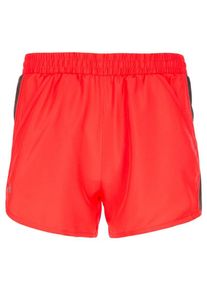 Under Armour, Damen Laufshort 'HeatGear Fly-By', Orange / Schwarz
