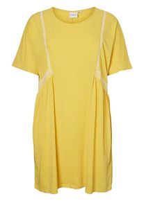 JUNAROSE, Damen Kleid, Gelb