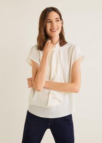 Mango, Damen Bluse 'Kelpi', Weiß