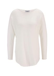 Heine, Damen Longpullover, Offwhite