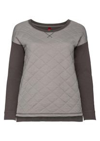 SheeGOTit, Damen Sweatshirt, Hellgrau / Dunkelgrau