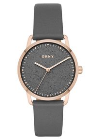 DKNY, Damen Uhr, Gold / Grau