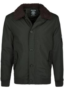 Soulstar, Herren Jacke, Khaki / Dunkelgrün