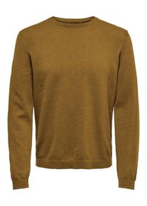 Only & Sons Only & Sons, Herren Pullover, Honig