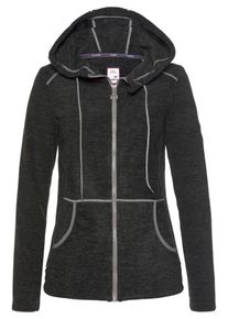 Kangaroos, Damen Fleecejacke, Schwarz
