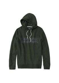 Abercrombie & Fitch Abercrombie & Fitch, Herren Sweatshirt 'GBL XM CORE LOGO POPOVER EXT', Grün