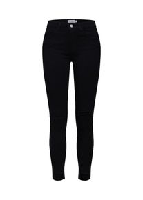 NA-KD, Damen Jeans 'High Waist Ripped Jeans', Schwarz
